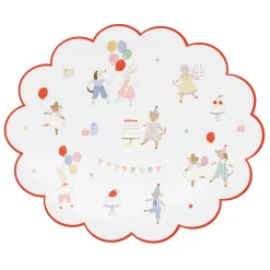 Animal Friends Side Plate, Set of 8