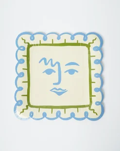 Art Party Dinner Plates, Pack of 12