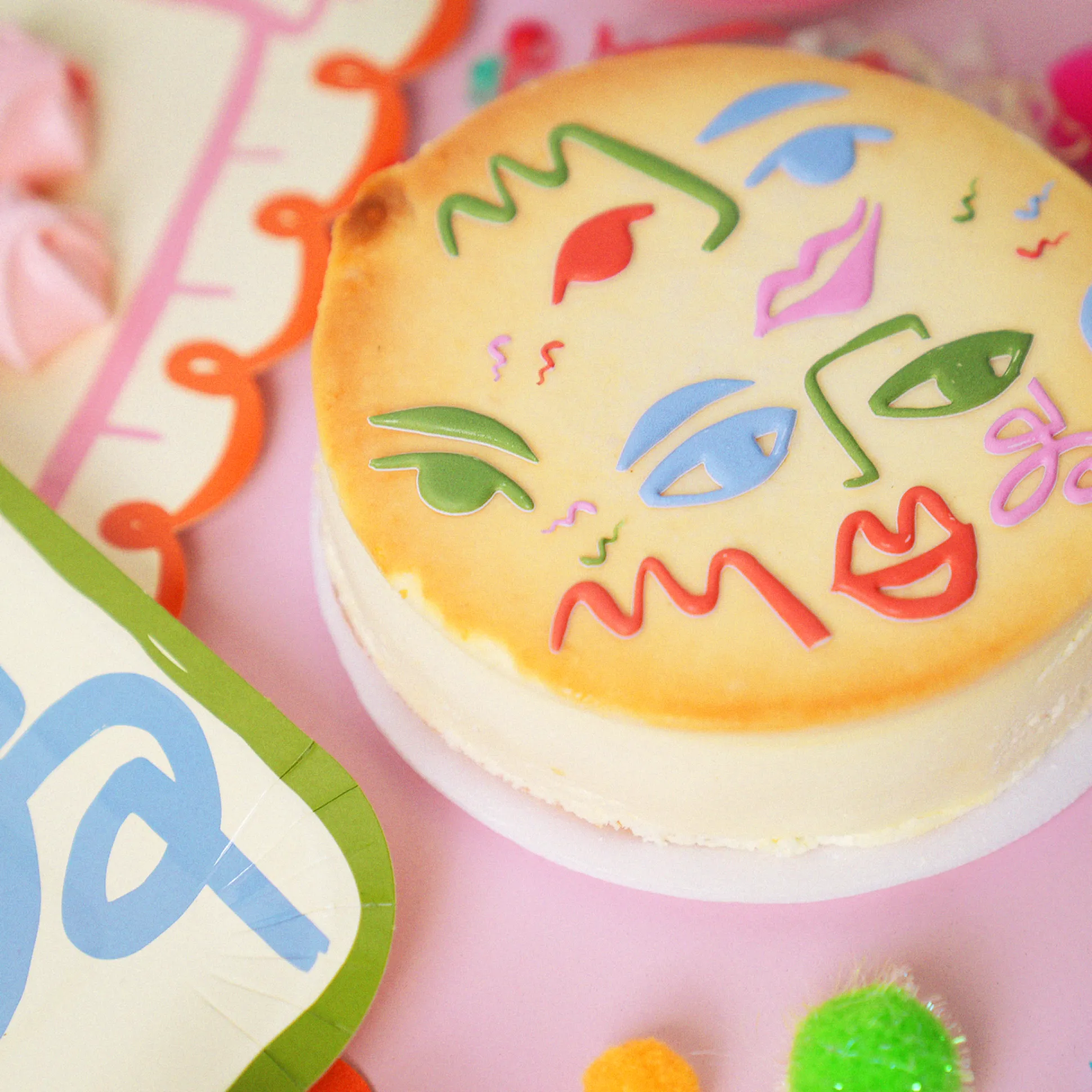 Art Party Puffy Stickers, Pack of 10