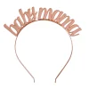 Baby Mama Metal Headband - Rose Gold
