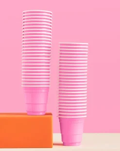 Baby Pink Shot Glasses, Pack of 50