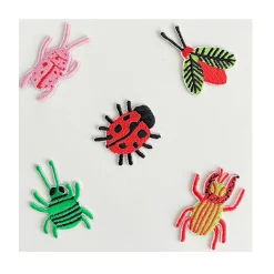 Backyard Bugs Patch Set, Pack of 5