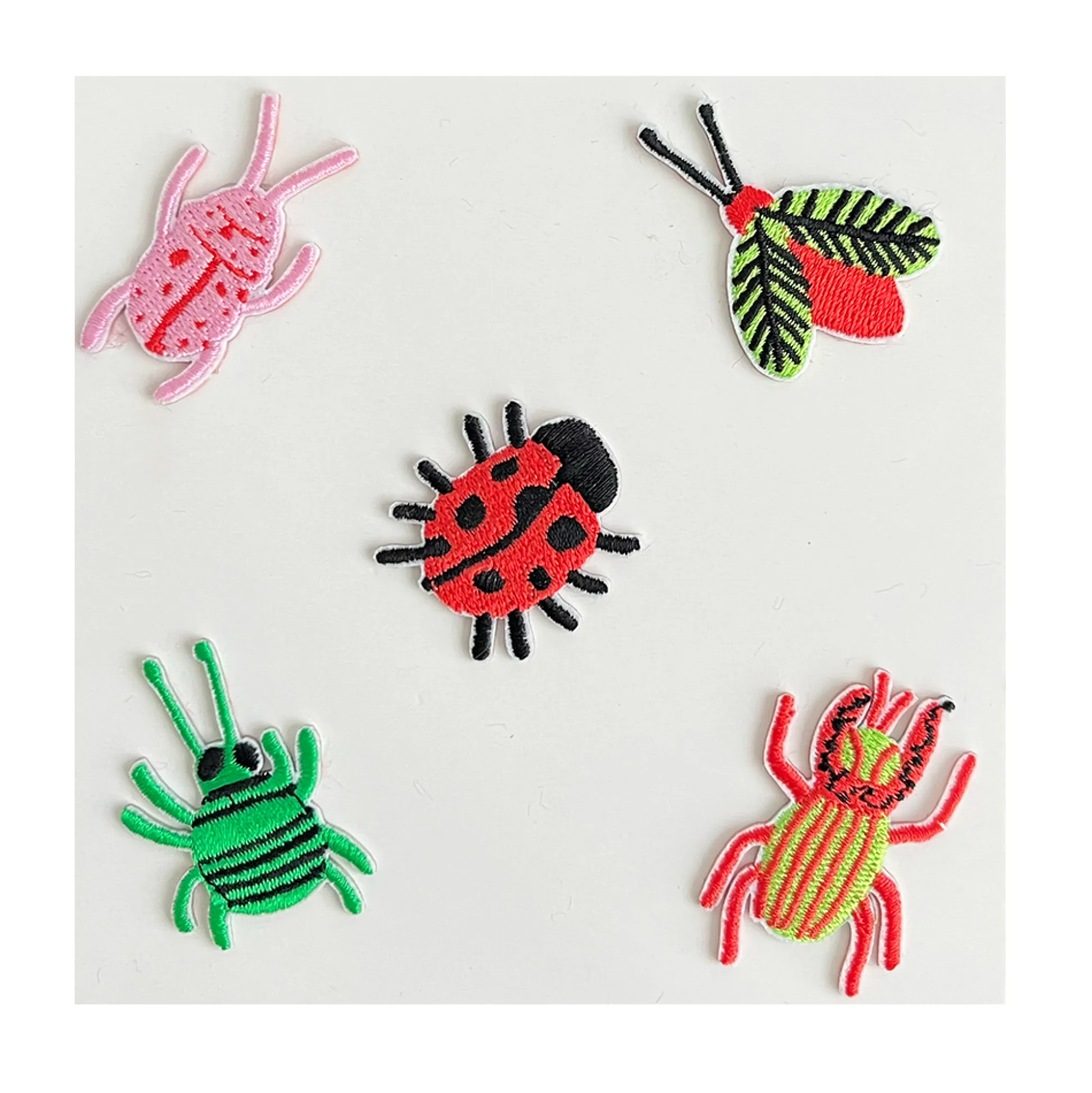 Backyard Bugs Patch Set, Pack of 5