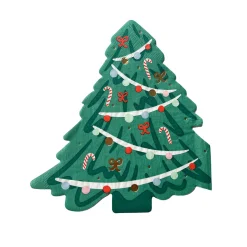 Baking Spirits Bright Christmas Tree Guest Napkins, Pack of 16