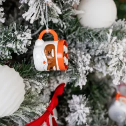 Baking Spirits Bright Jolly Santa Mug Ornament