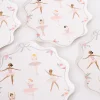 Ballerina Plates, Pack of 8