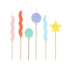 Balloon Candles, Pack of 6