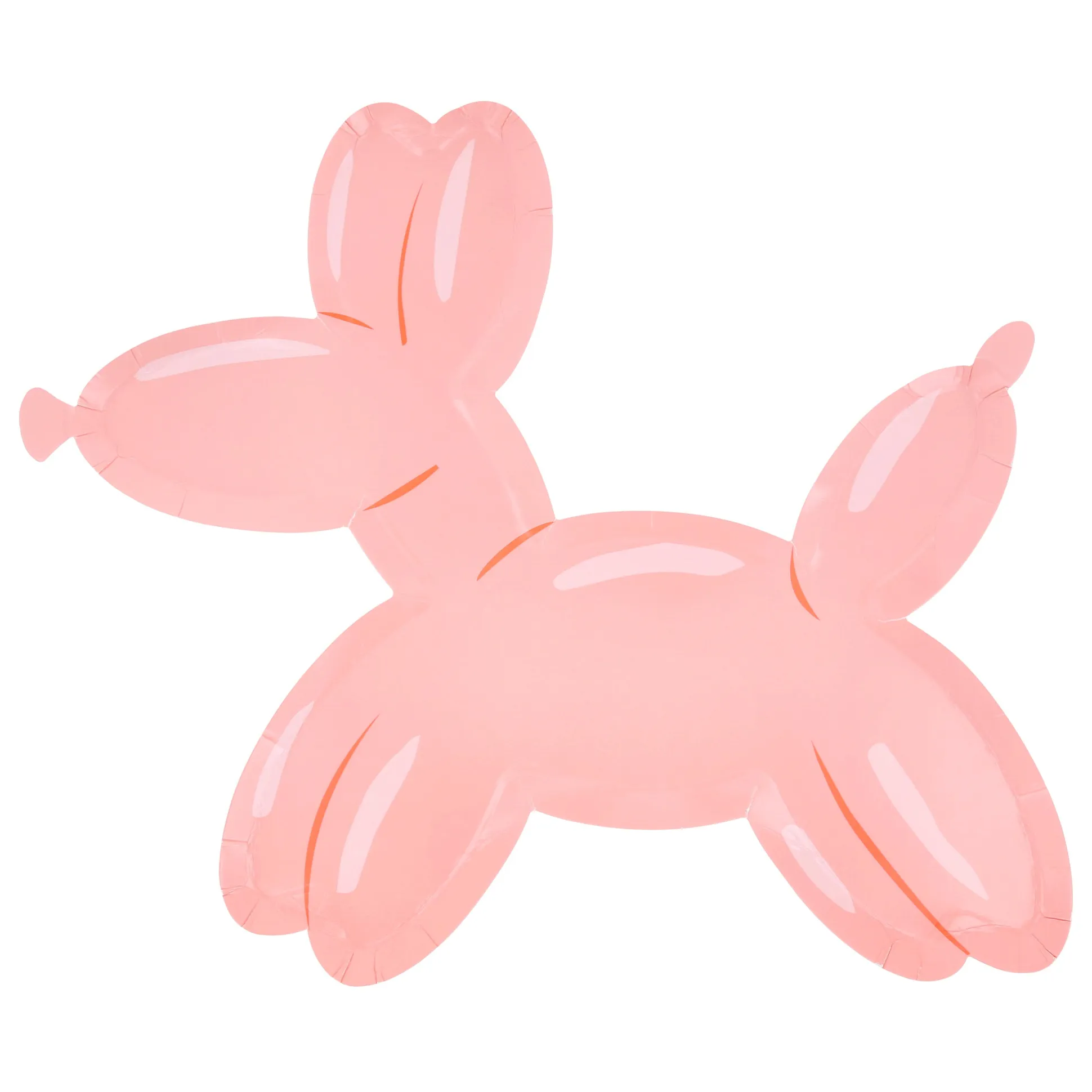 Balloon Dog Plates (x 8)