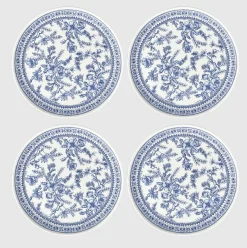 Bamboo Blue Toile Large Plates (Pack of 4)