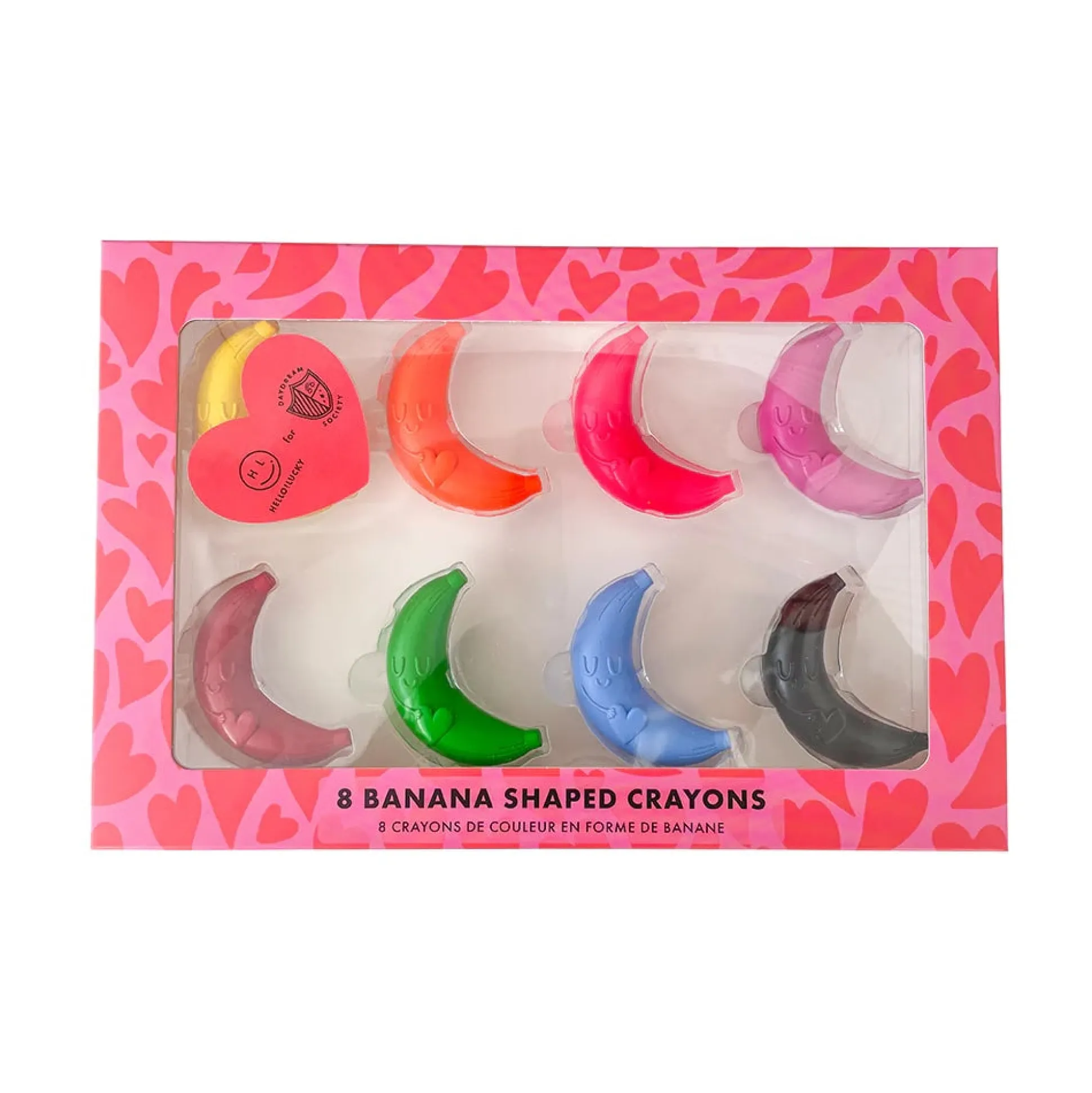 Bananas For You Crayon Set, Pack of 8