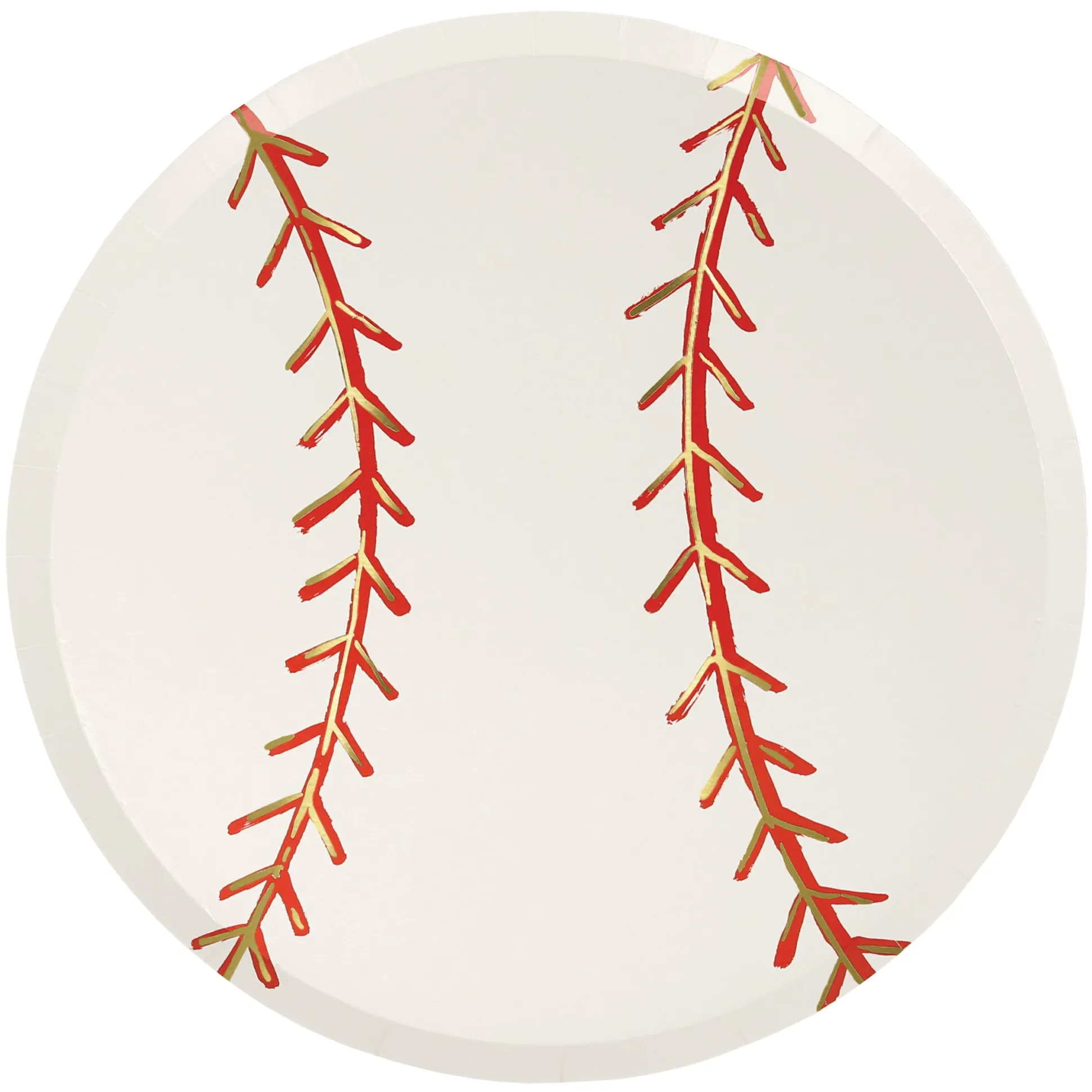 Baseball Plates, Pack of 8
