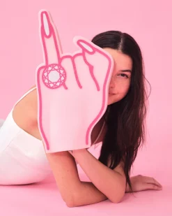 Bling Ring Foam Finger
