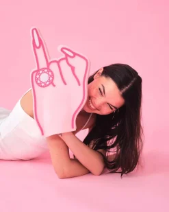 Bling Ring Foam Finger