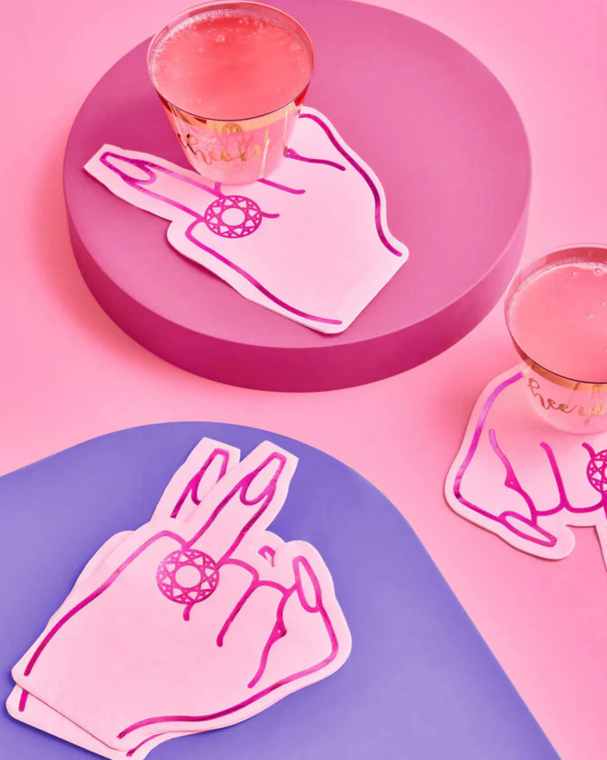 Bling Ring Napkins, Pack of 25