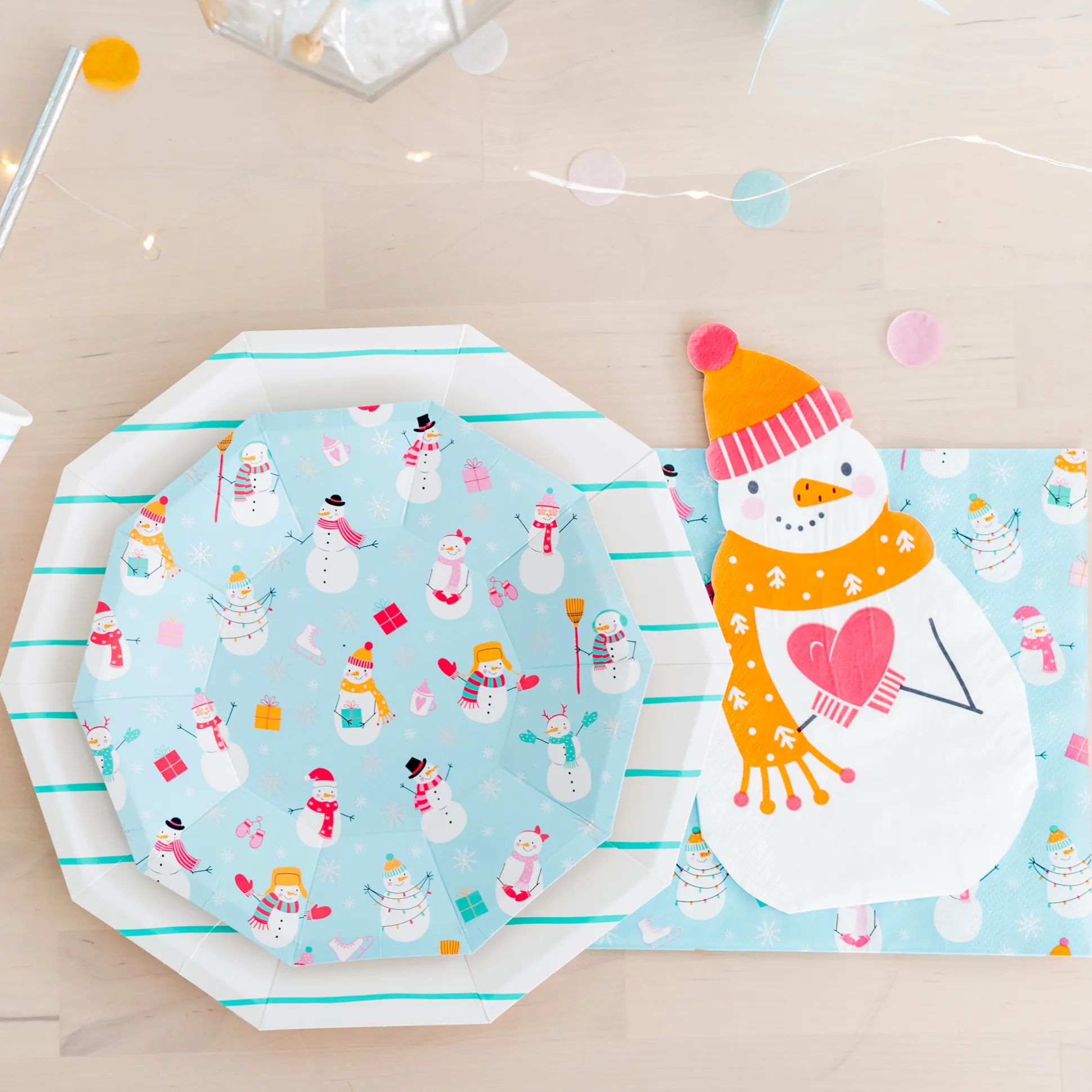 Blizzard Buddies Guest Napkins, Set of 16