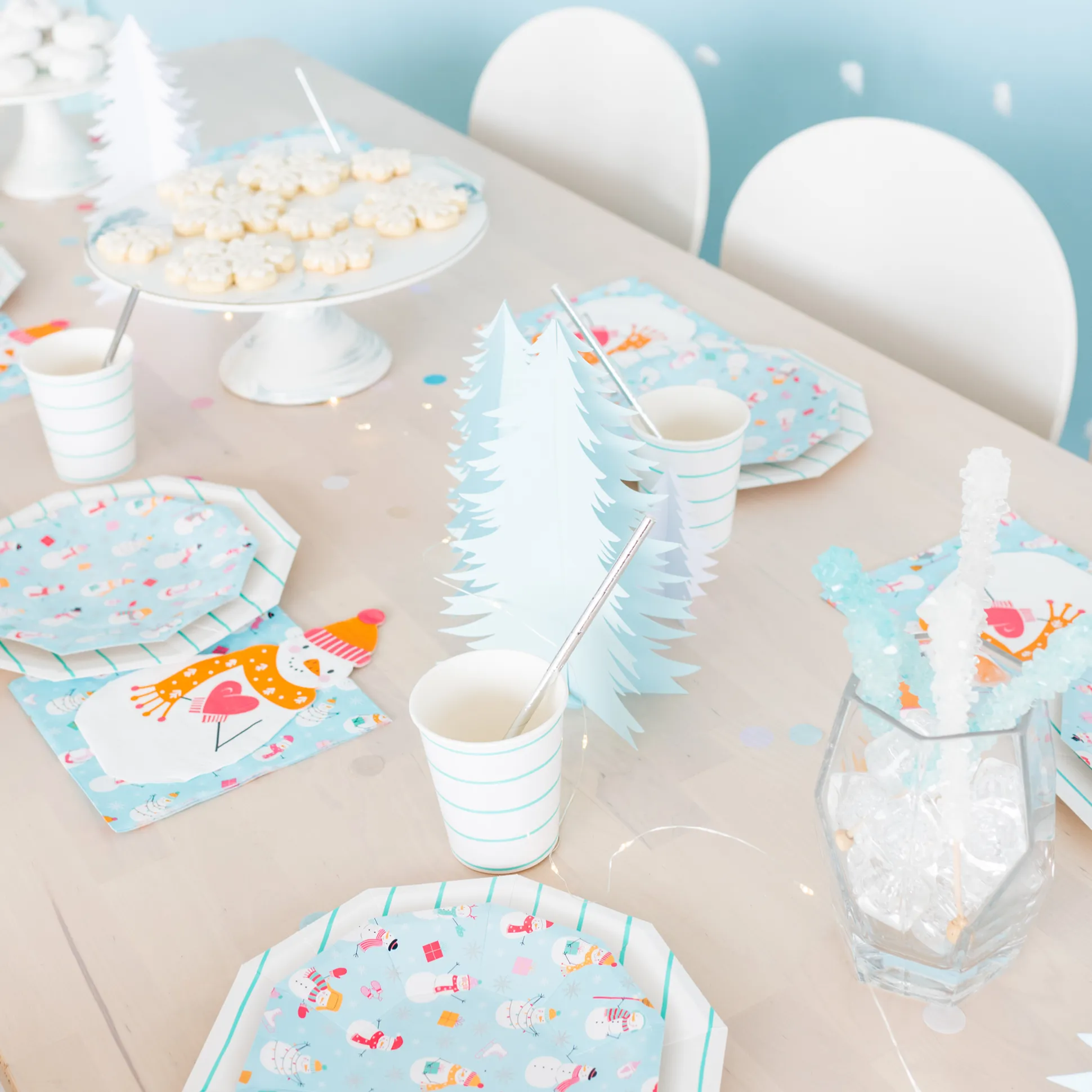 Blizzard Buddies Small Plates, Set of 8