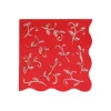 Block Print Large Napkins, Pack of 16