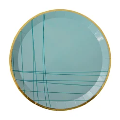 Blue Feliz Cumpleaño Dinner Plates, Pack of 8