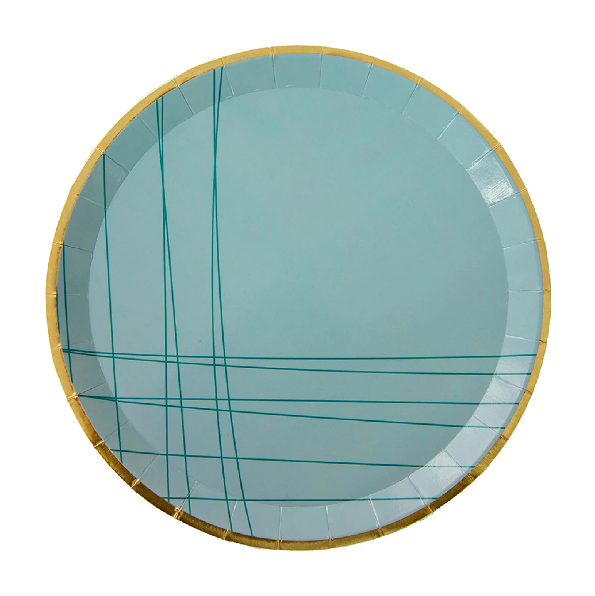 Blue Feliz Cumpleaño Dinner Plates, Pack of 8