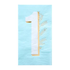 Blue Onederland Guest Napkins, Pack of 16