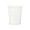 Blush Frenchie Striped 9 oz Cups, Pack of 8