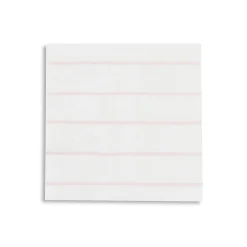 Blush Frenchie Striped Petite Napkins, Pack of 16