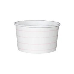 Blush Frenchie Striped Treat Cups, Pack of 8