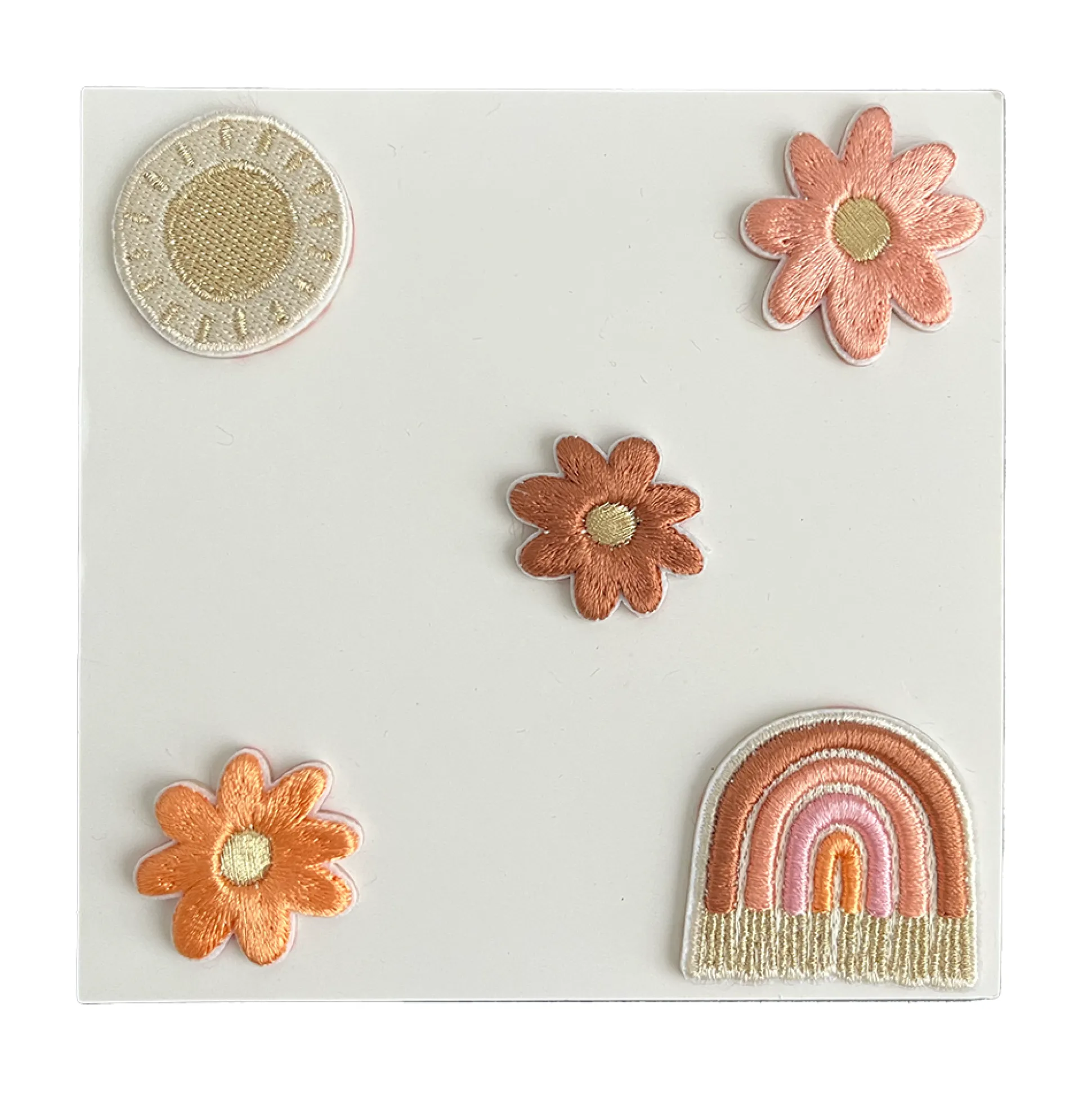 Boho Rainbow Patch Set, Pack of 5