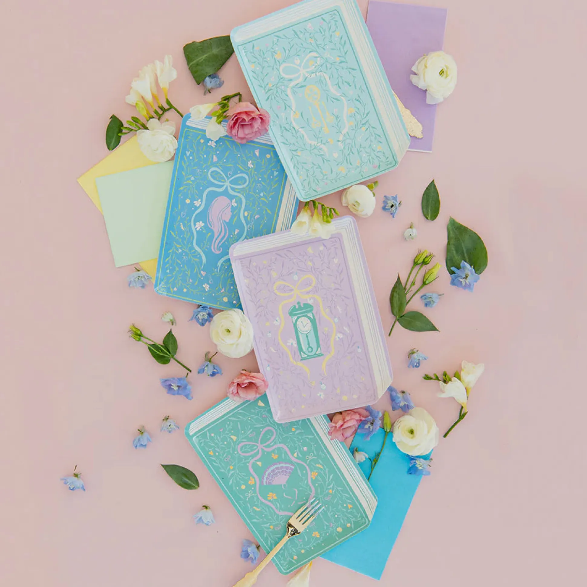 Book Club Book Die-Cut Dinner Plates