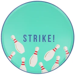 Bowling Dinner Plates, Set of 8