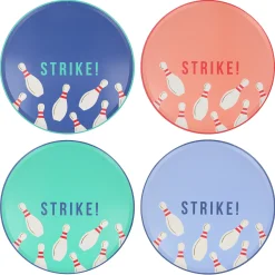 Bowling Dinner Plates, Set of 8