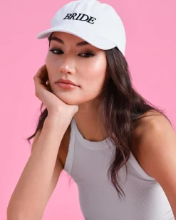 Bride Baseball Hat - Embroidered Cotton Hat