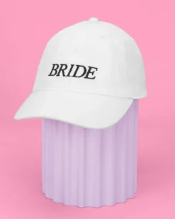 Bride Baseball Hat - Embroidered Cotton Hat