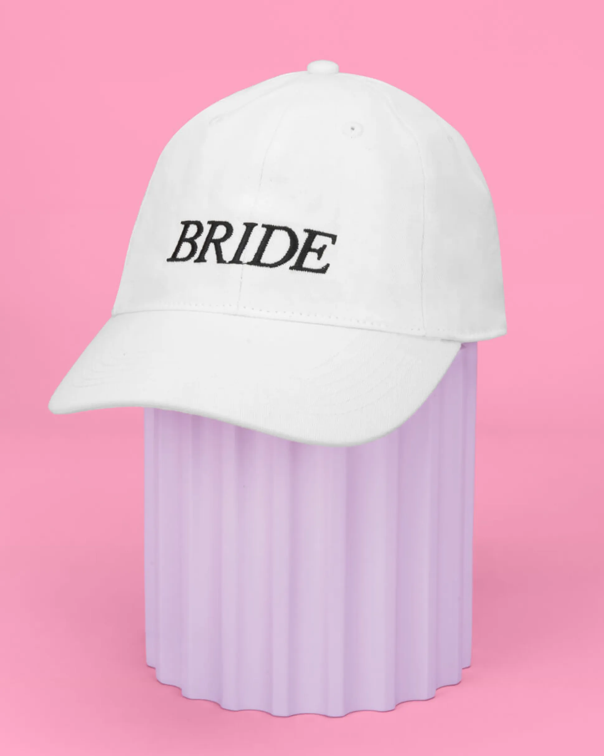 Bride Baseball Hat - Embroidered Cotton Hat