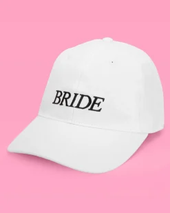 Bride Baseball Hat - Embroidered Cotton Hat