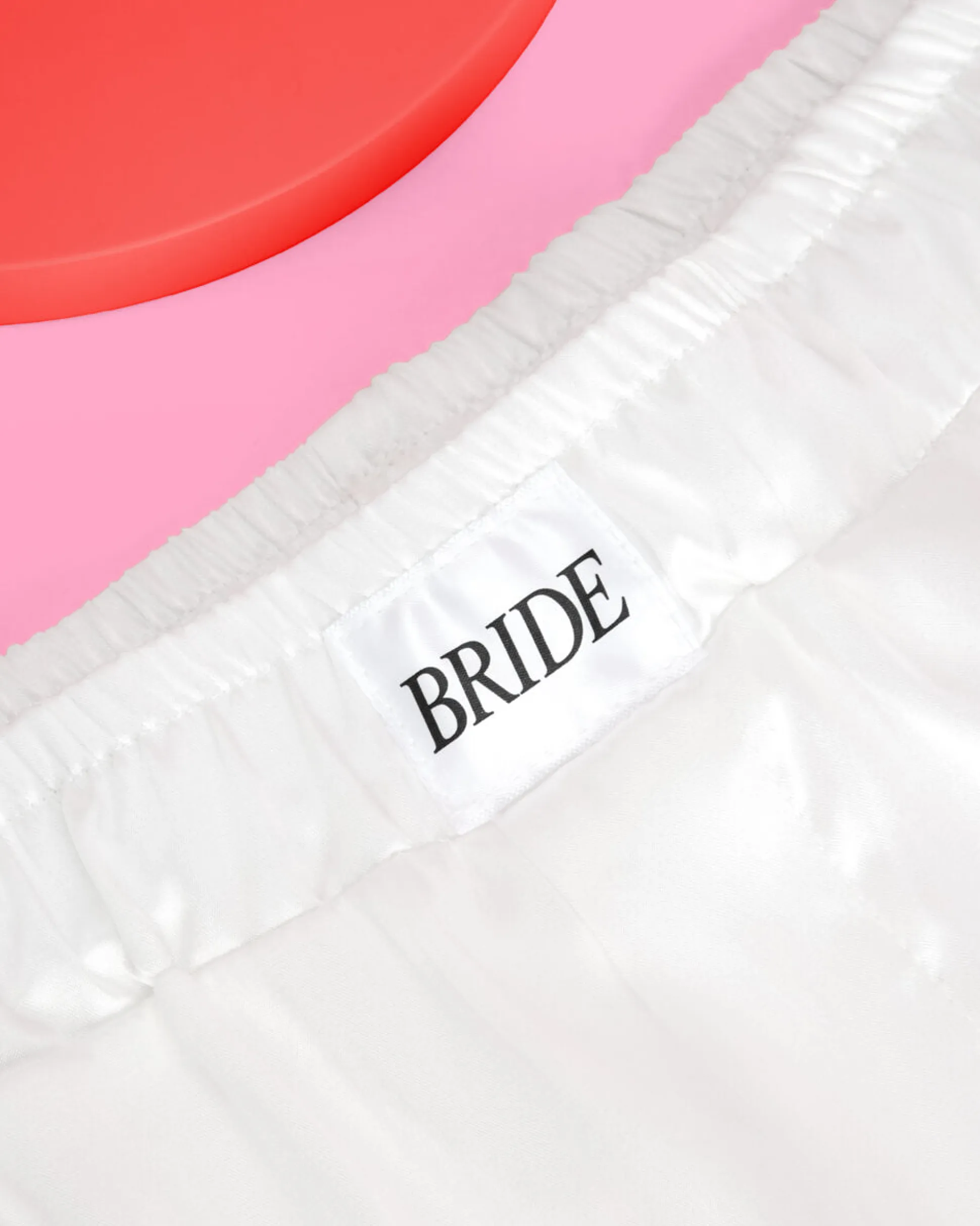 Bride Boxers - white satin shorts