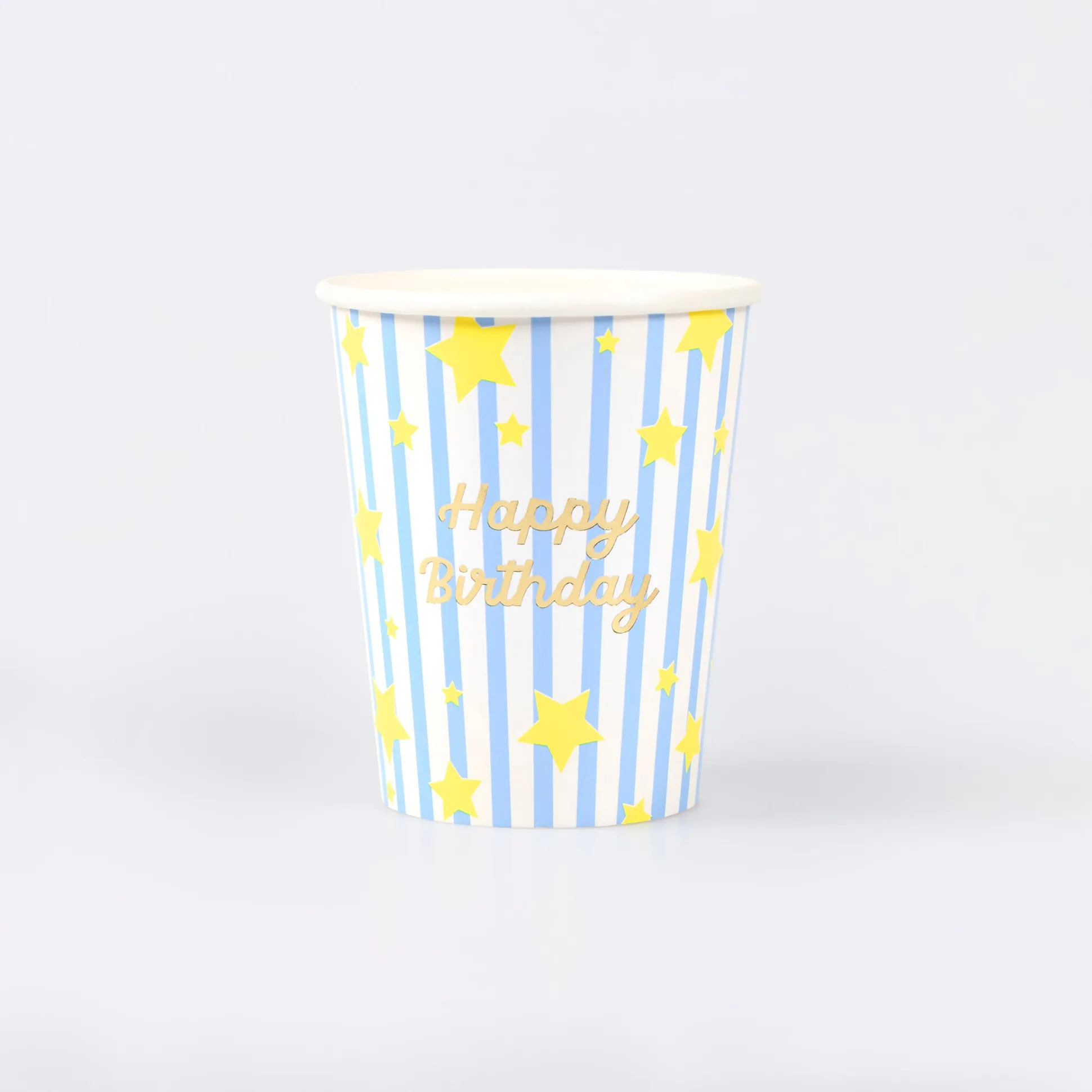 Bright Star Happy Birthday Cups (x 8)