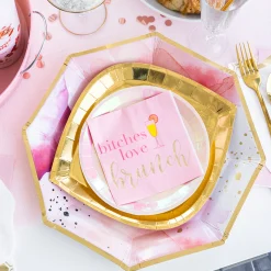 B*tches Love Brunch Witty Cocktail Napkins, Pack of 20