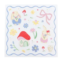 Bunnies In The Garden Overalls Bunny Sticker Set, Pack of 4