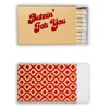 Burnin' For You Custom Matches, Red Foil