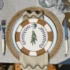 Cabana Appetizer Plates, Set of 12