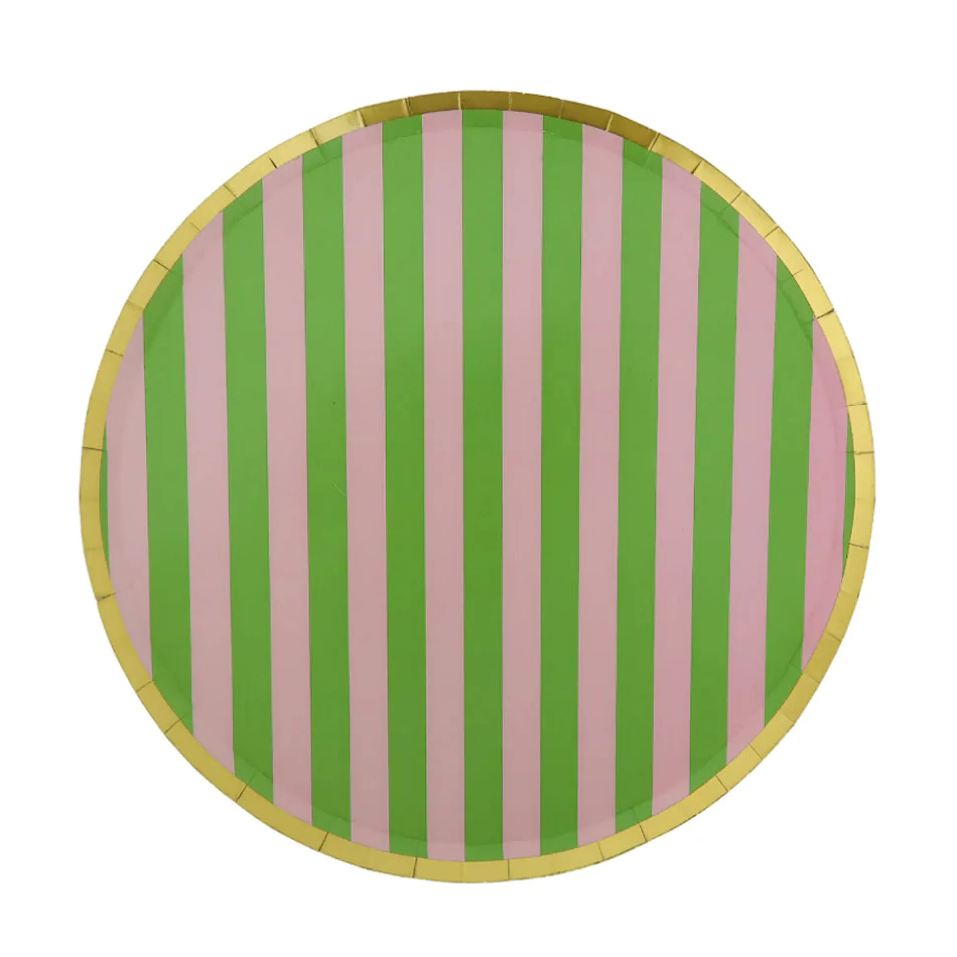 Camp Bachelorette Stripe Dinner Plates, Pack of 8