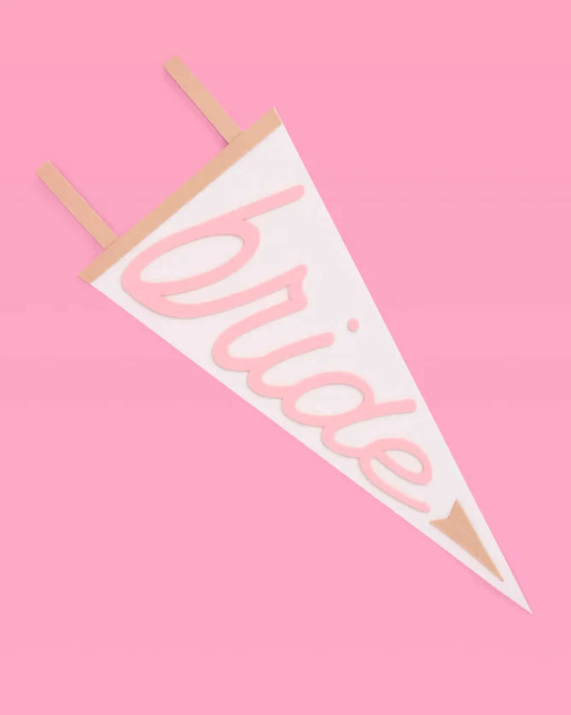 Camp Bride Pennant - Felt Pennant