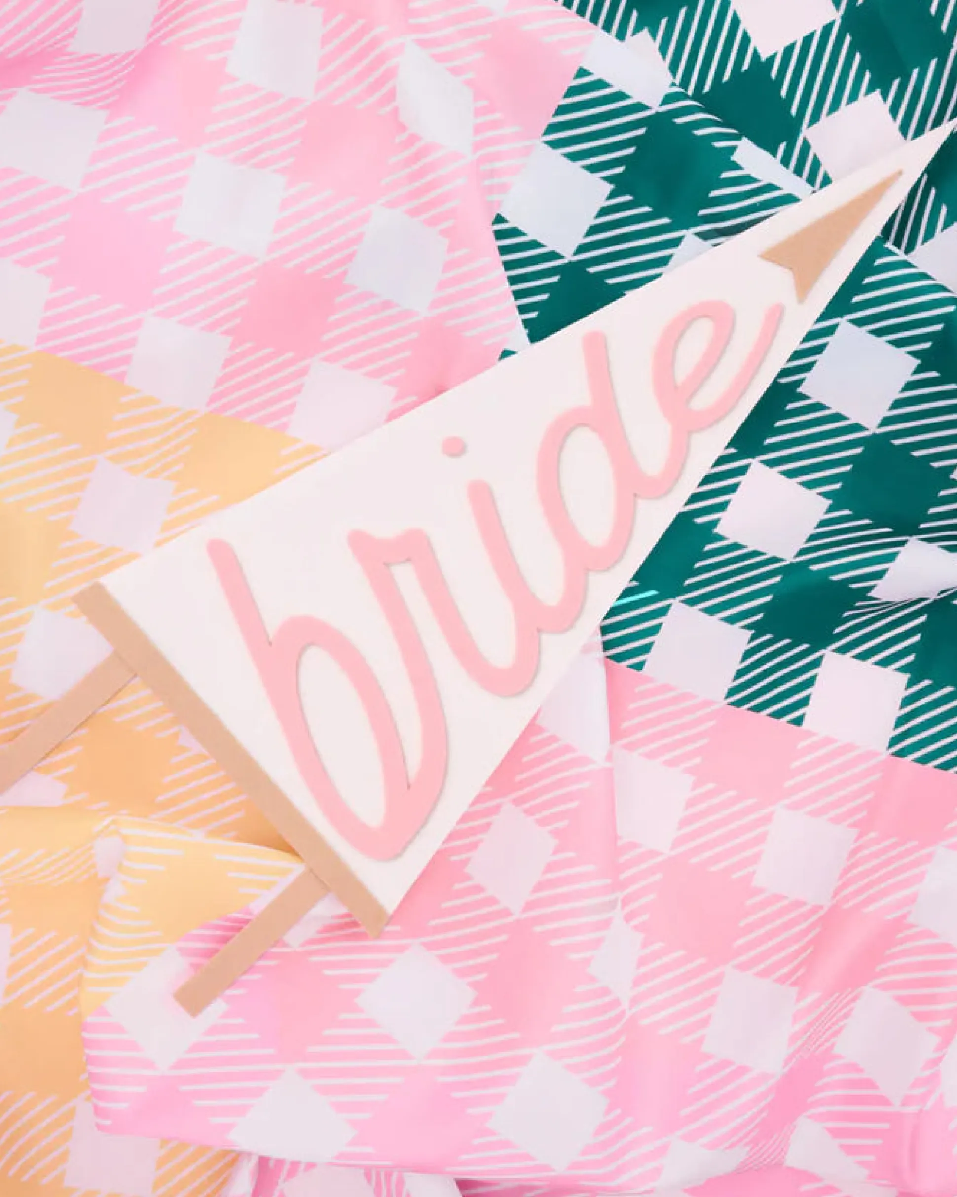 Camp Bride Pennant - Felt Pennant