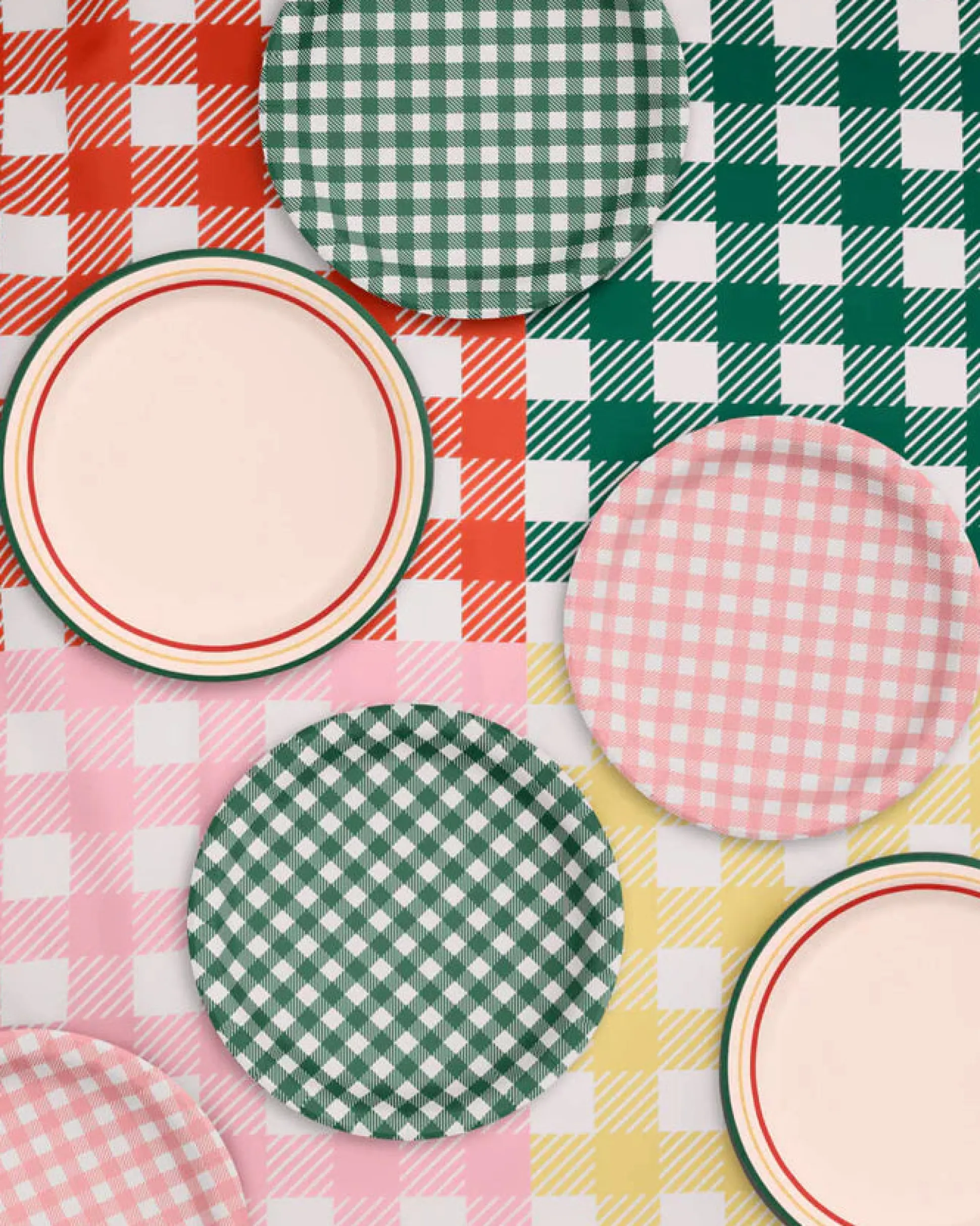 Camp Bride Plates, Pack of 24