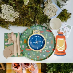 Camp Explorer Lantern Guest Napkins
