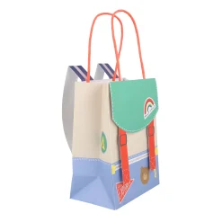 Camping Adventure Backpack Party Bags, Set of 8