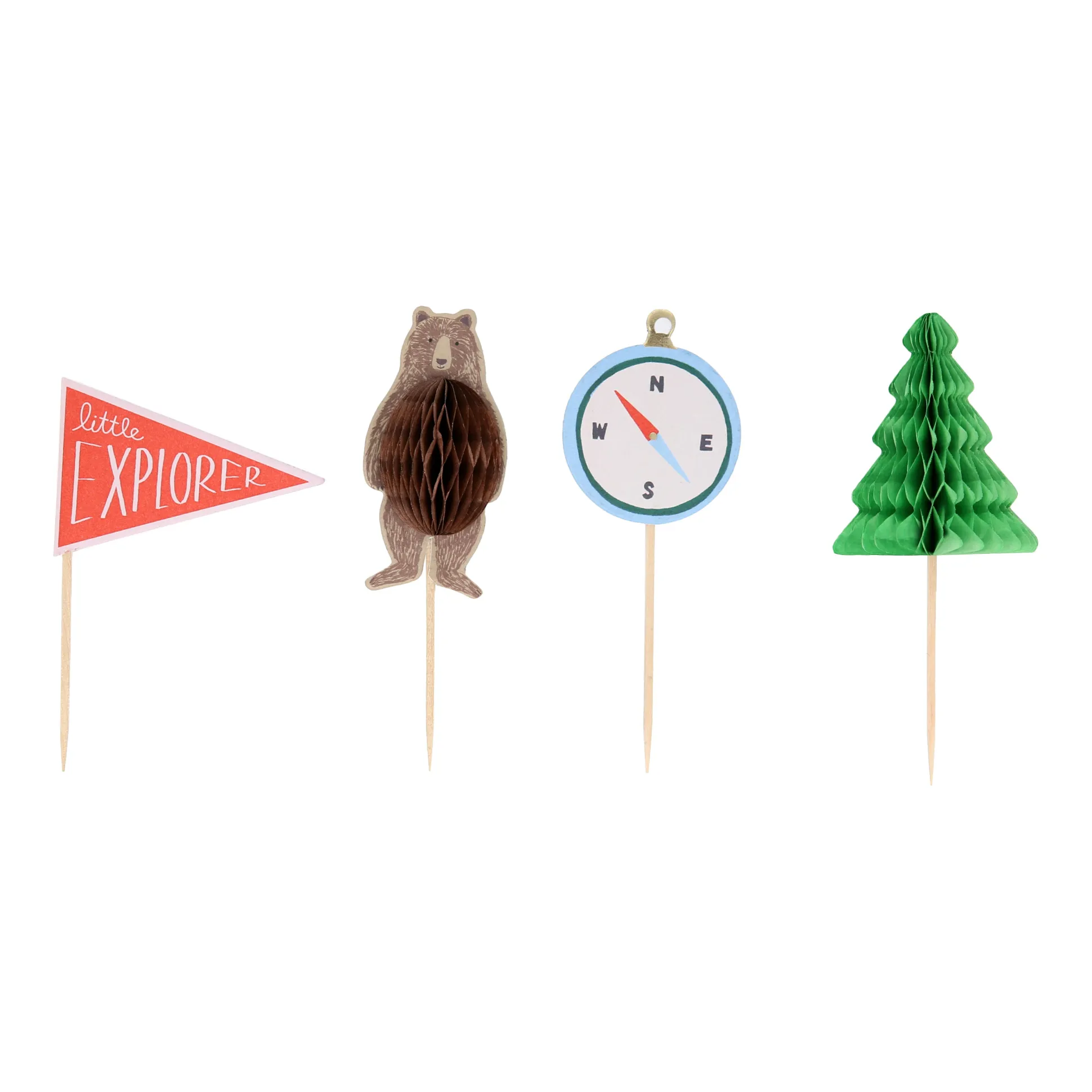 Camping Adventure Cupcake Kit, Set of 24