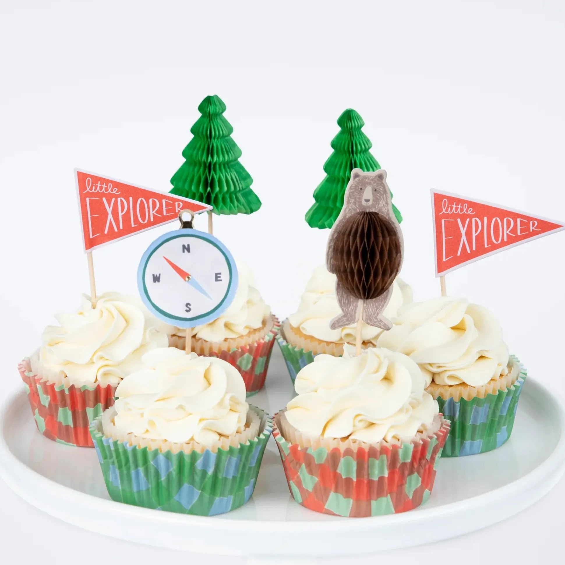 Camping Adventure Cupcake Kit, Set of 24
