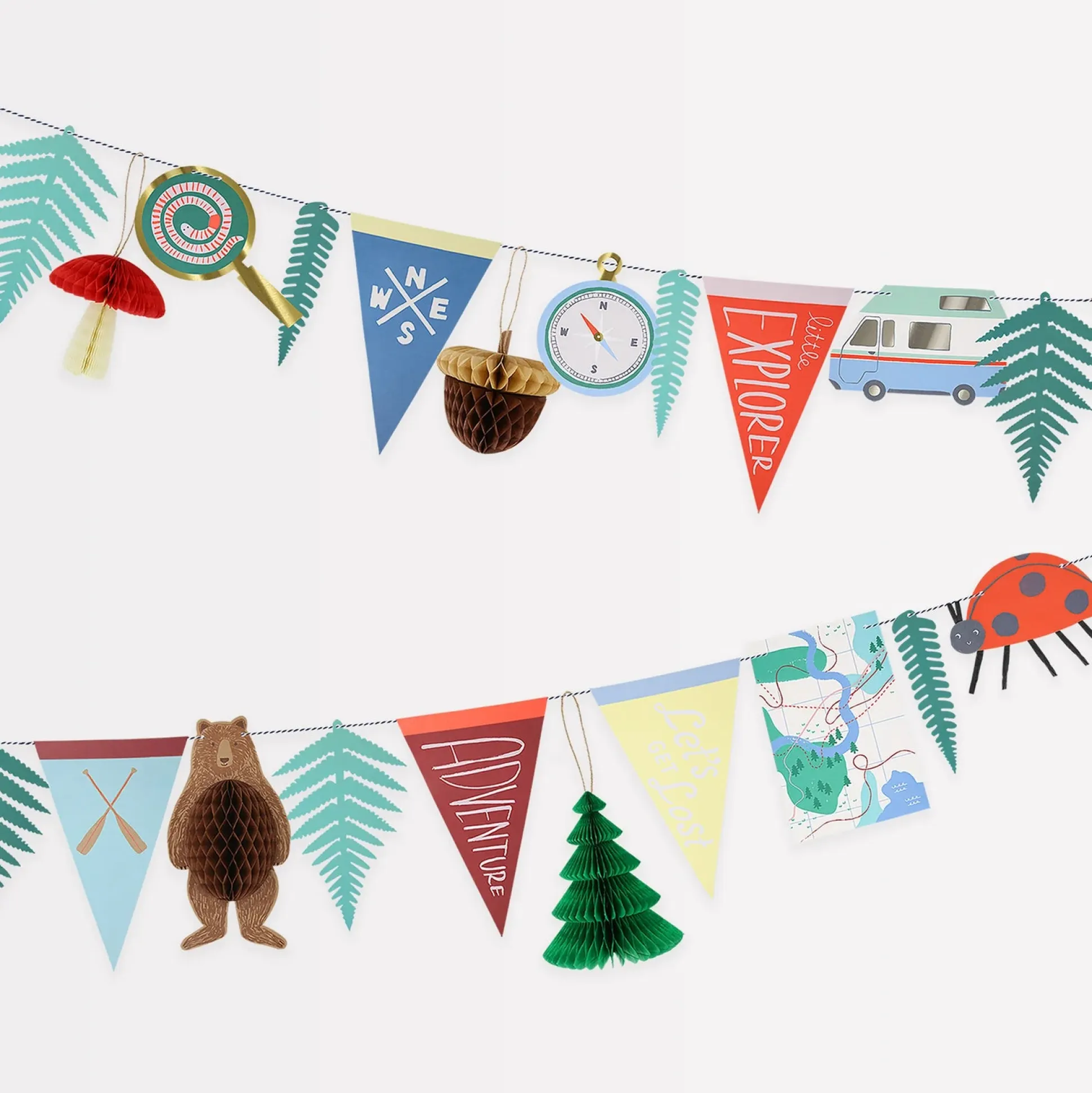 Camping Adventure Garland